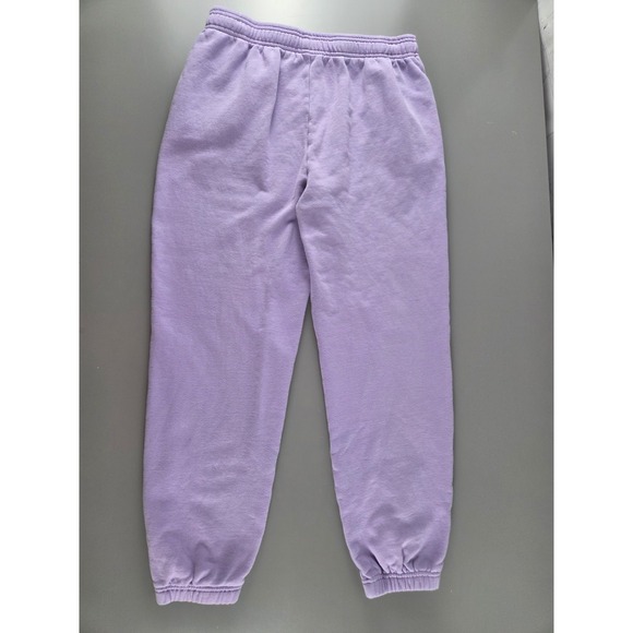 Disney Mickey Mouse Purple Lilac 100% Cotton Jogger Sweatpants, Sz M - Picture 3 of 10
